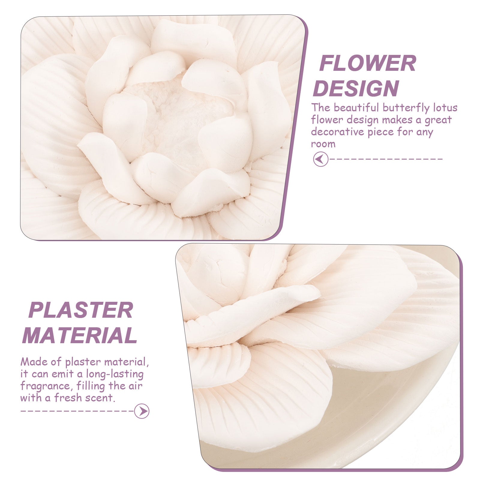 Stone Diffuser Essential Oil Passive Flower Diffuser Aromatherapy Diffuser passive Diffuser Essential Oil Supplies diffusers