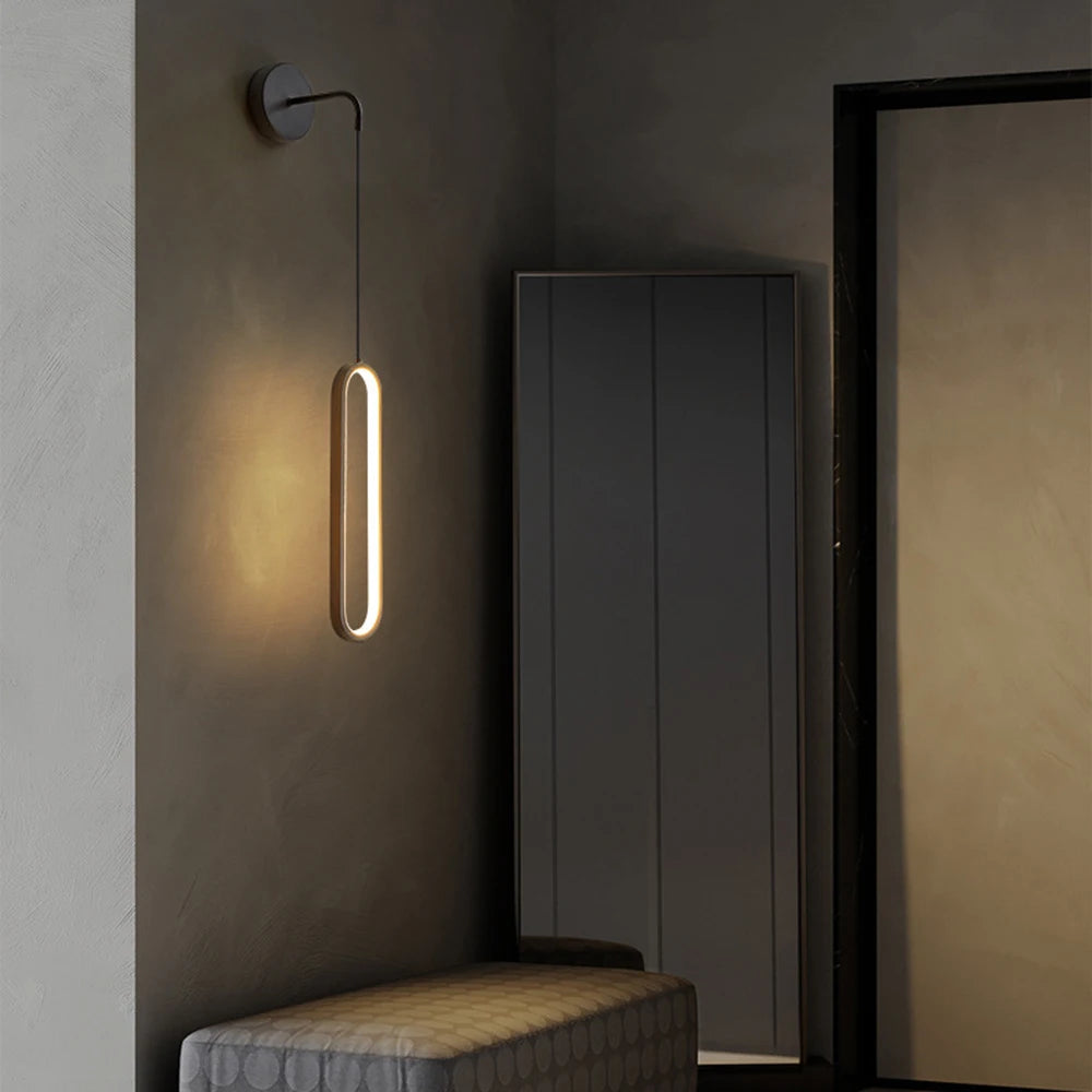 Modern LED Wall Sconce Lamp For Living Dining Room Bedroom Bedside TV Background Aisle Home Decoration Lighting Fixture Lustre