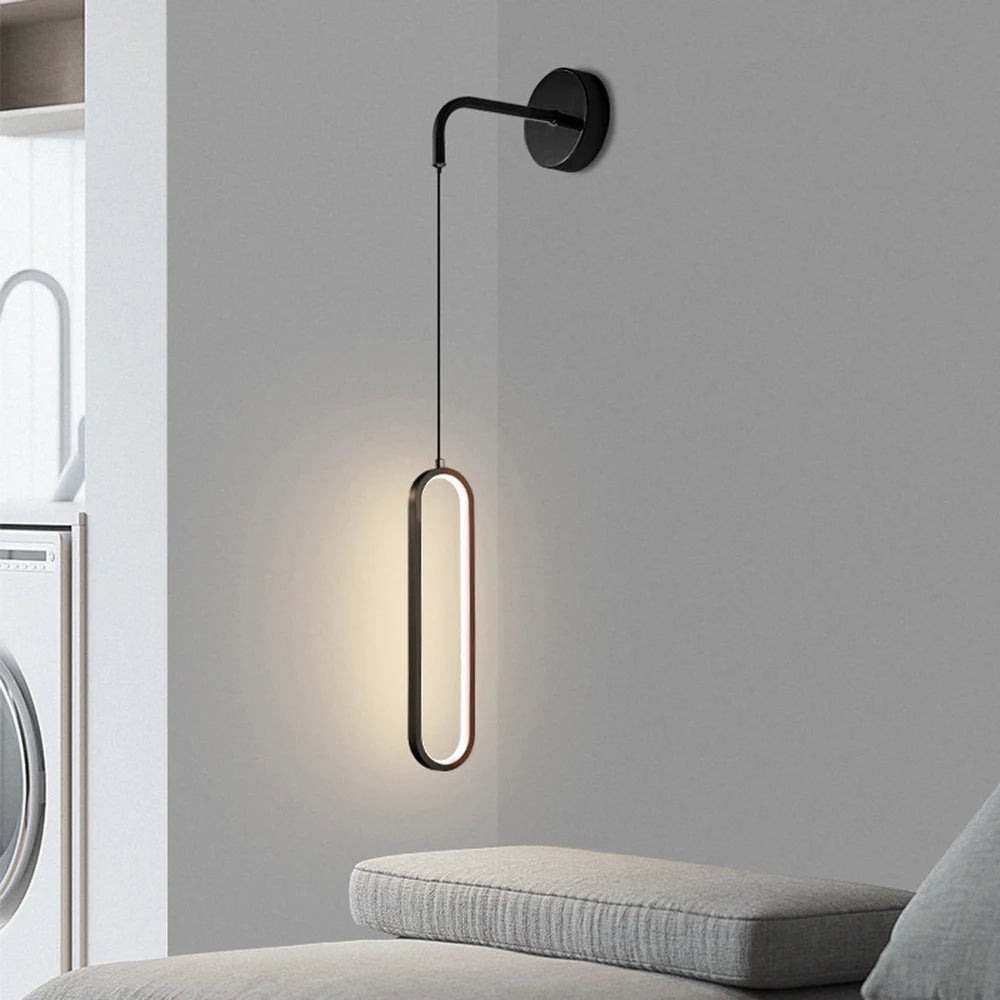 Modern LED Wall Sconce Lamp For Living Dining Room Bedroom Bedside TV Background Aisle Home Decoration Lighting Fixture Lustre