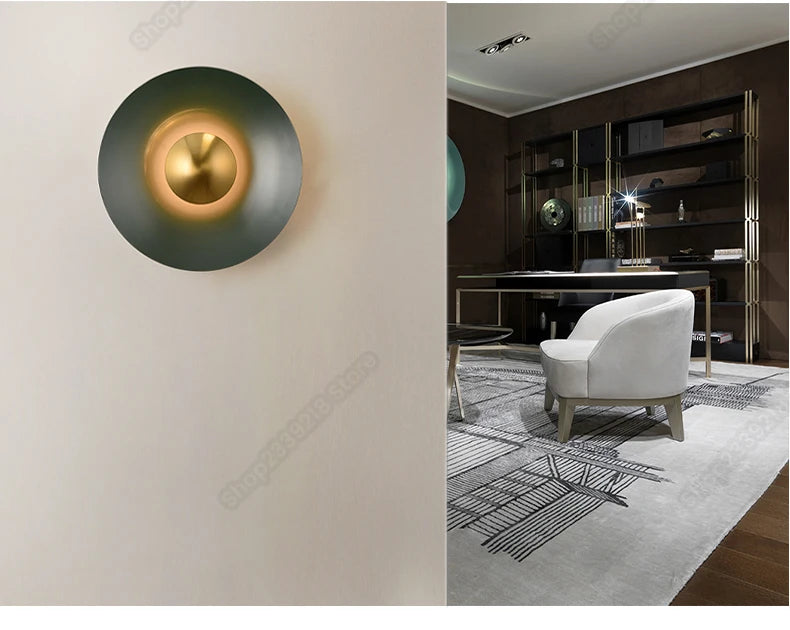 Modern Sconce Wall Lamp For Living Room TV Background Bedroom Bedside Office Aisle Stair Creative Led Wall Lamp  Indoor Lights