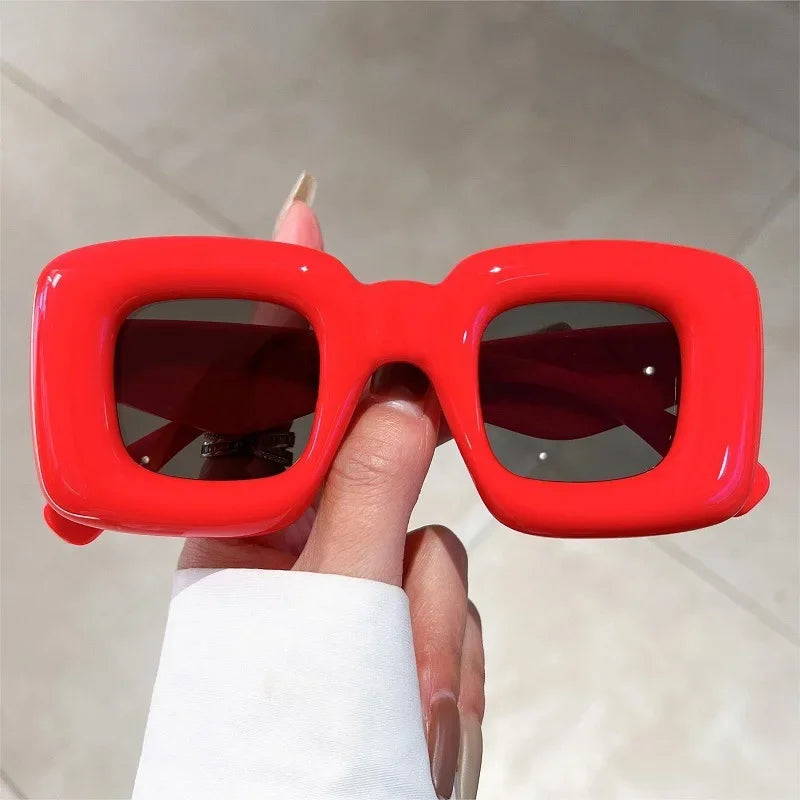 New Oversized Frame Sunglasses Women Fashion Funny Personality Sun Glasses Outdoor Street Photo Eyewear UV400 Oculos De Sol