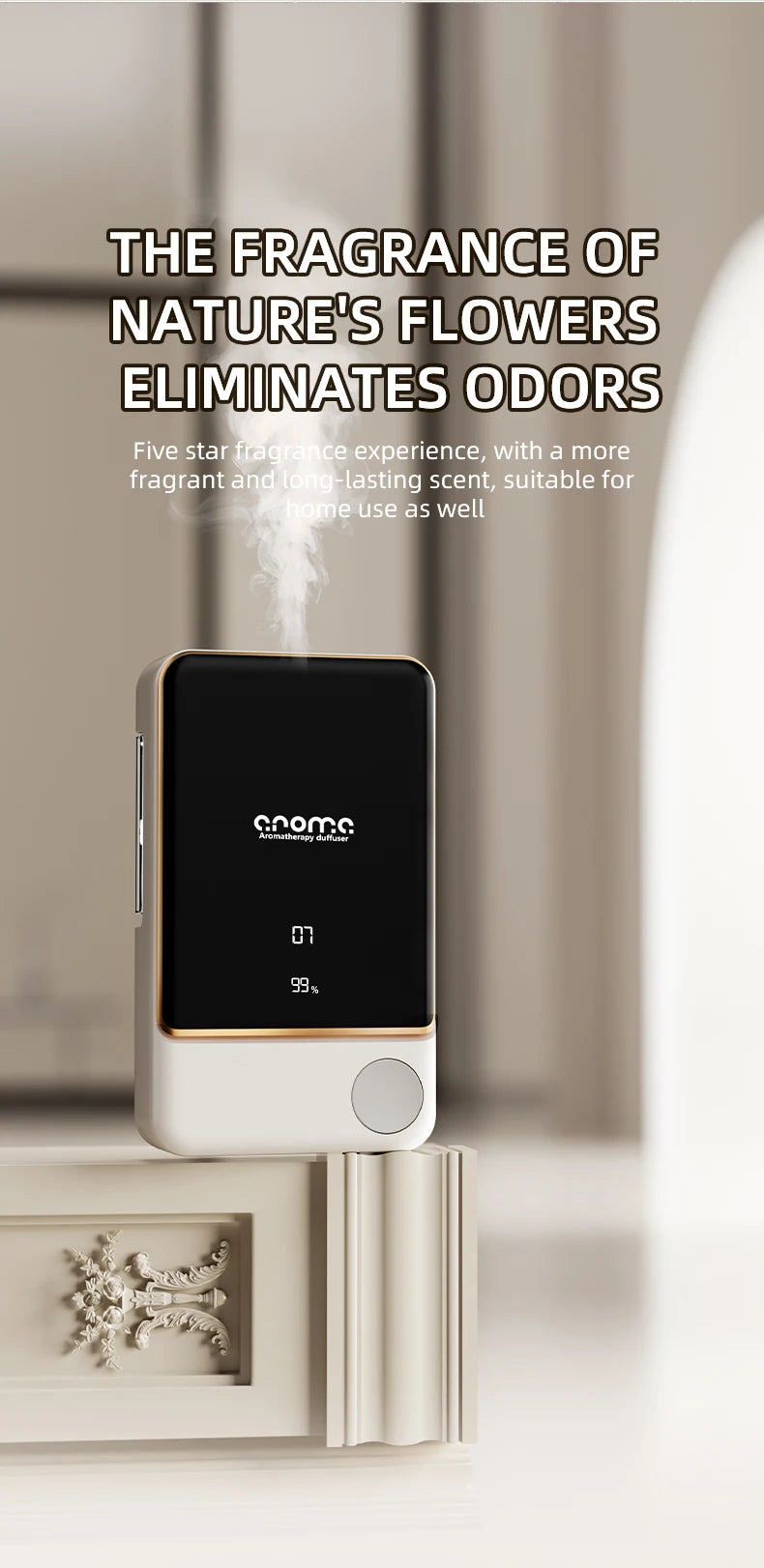 Aromatherapy Diffuser Bathroom Smart Wall Mounted Aroma Diffuser home office bedroom USB Desktop Humidifier aromatherapy machine