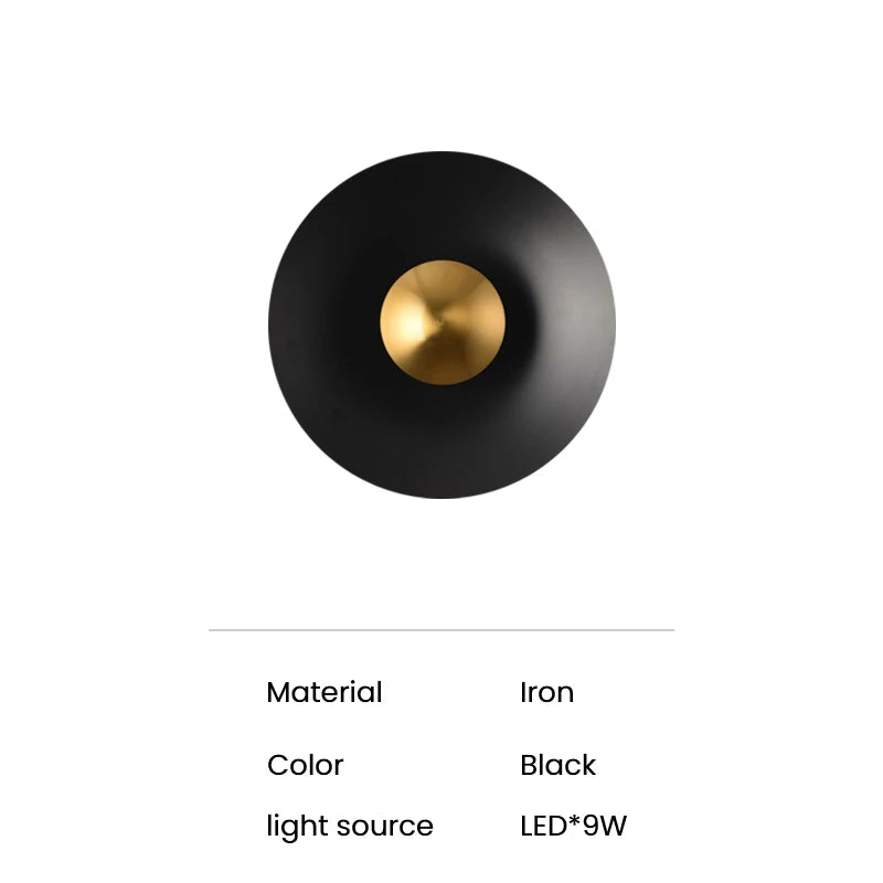 Modern Sconce Wall Lamp For Living Room TV Background Bedroom Bedside Office Aisle Stair Creative Led Wall Lamp  Indoor Lights