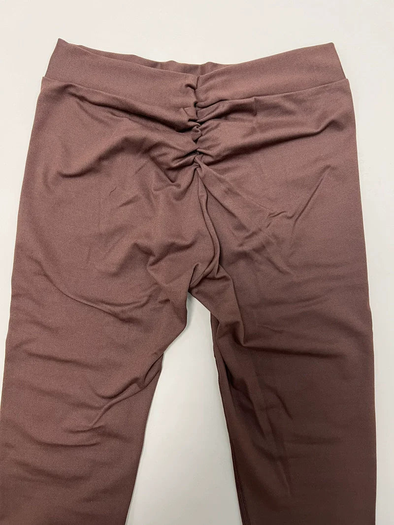 Yoga Leggings Back V Butt Sexy Leggings Women Yoga Pants Fitness Workout Gym Running Legging High Waist Active Wear Tights Pants