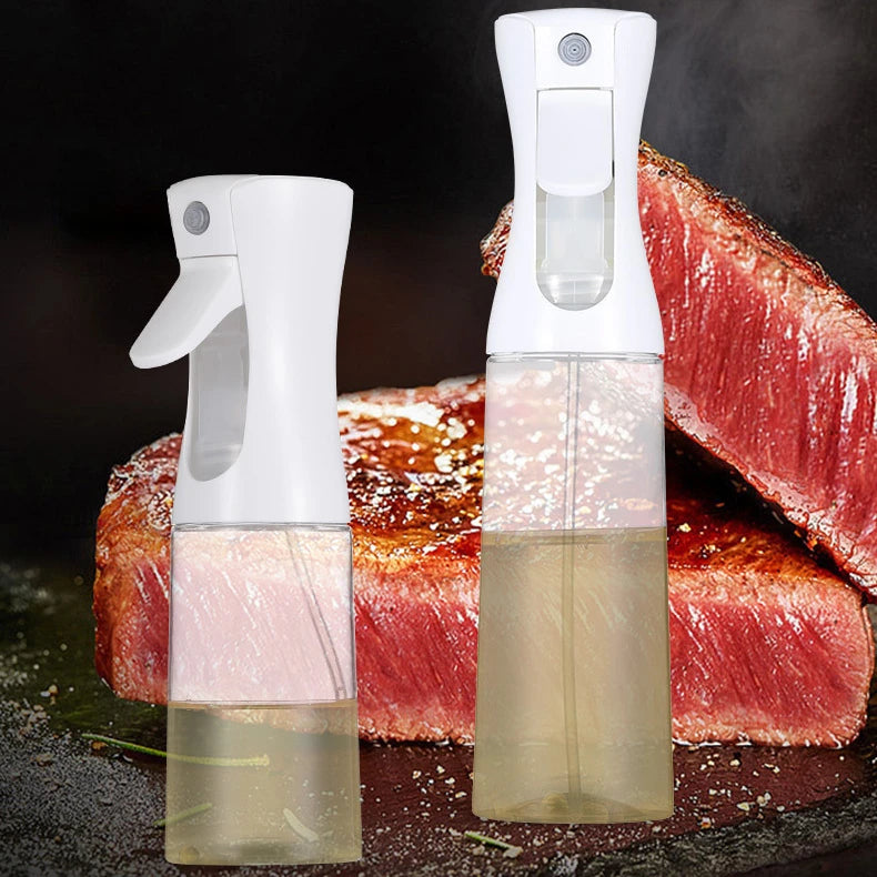 200ml Kitchen Oil Spray Bottle Plastics Olive Acid Sprayer for BBQ Baking Oil Dispenser Nebulizer Accessories BBQ Kitchenware