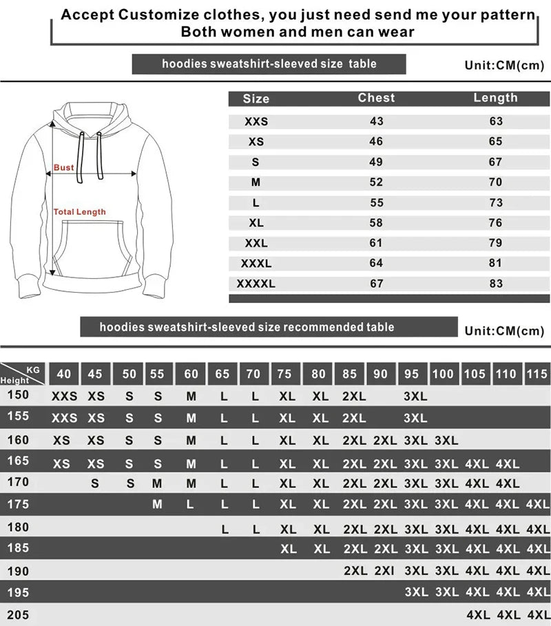 Unisex Casual Fashion Dog Design Print Hoodie Graphic Y2k Long Sleeve Sweatshirt Hooded Women's Autunm Winter Streetwear Clothes