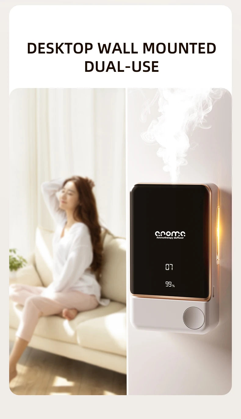 Aromatherapy Diffuser Bathroom Smart Wall Mounted Aroma Diffuser home office bedroom USB Desktop Humidifier aromatherapy machine