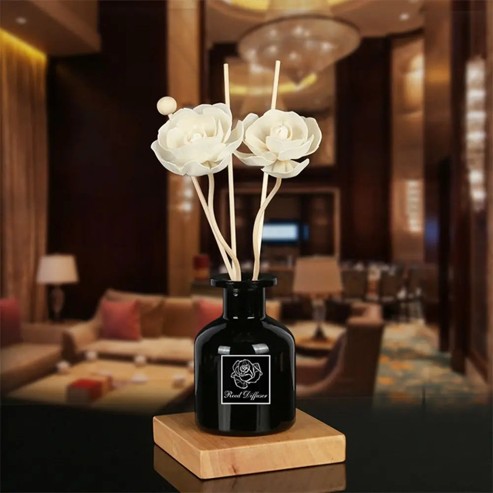 Aroma Oil Bathroom  Aroma Oil Diffuser Artificial Flower  Diffuser Aromatherapy Flower Aromatherapy Rattan