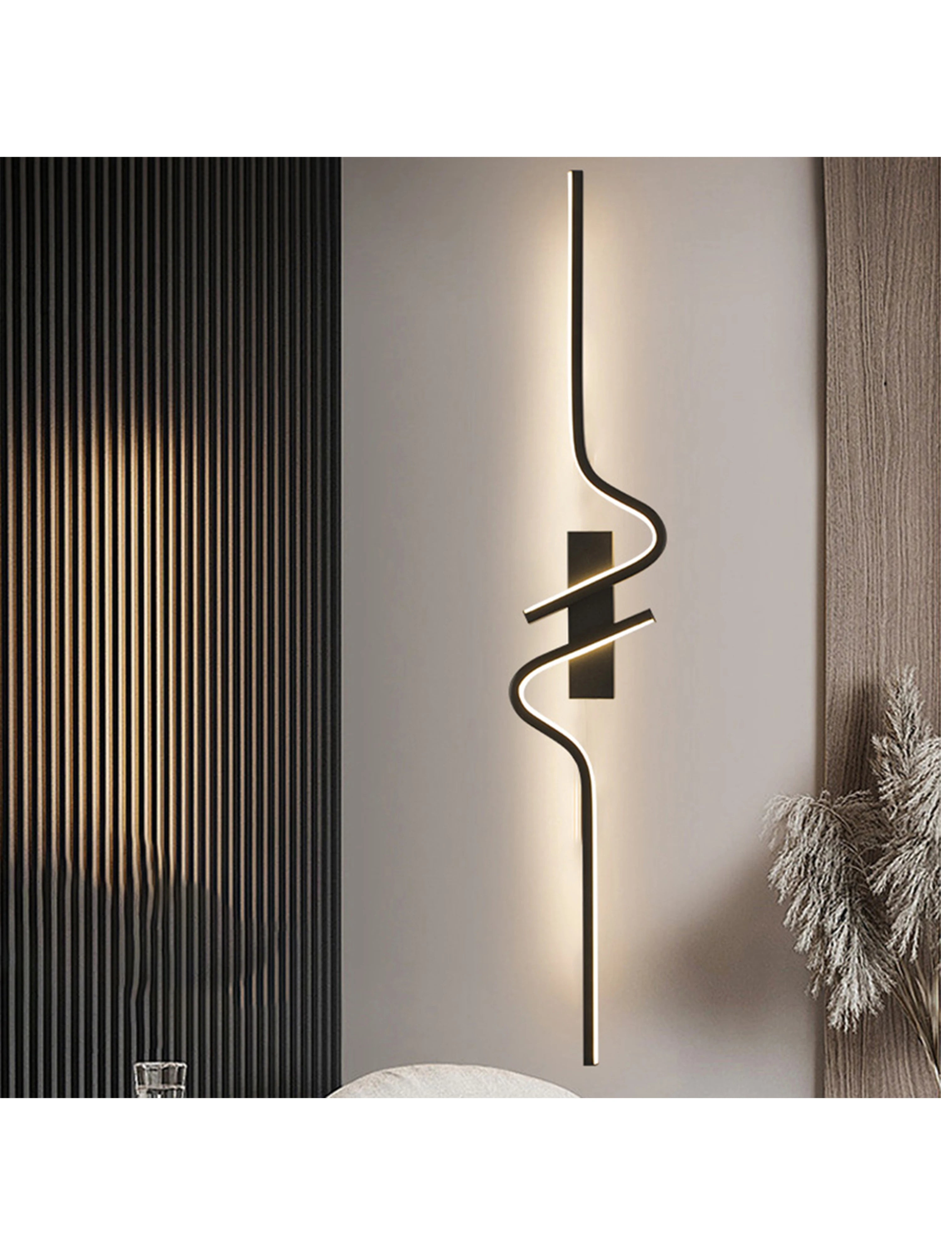 Modern Minimalist Strip Led Wall Light Bedroom Lights For Bedside Wall Sconce Led Light Living Room TV Sofa Background Wall Lamp