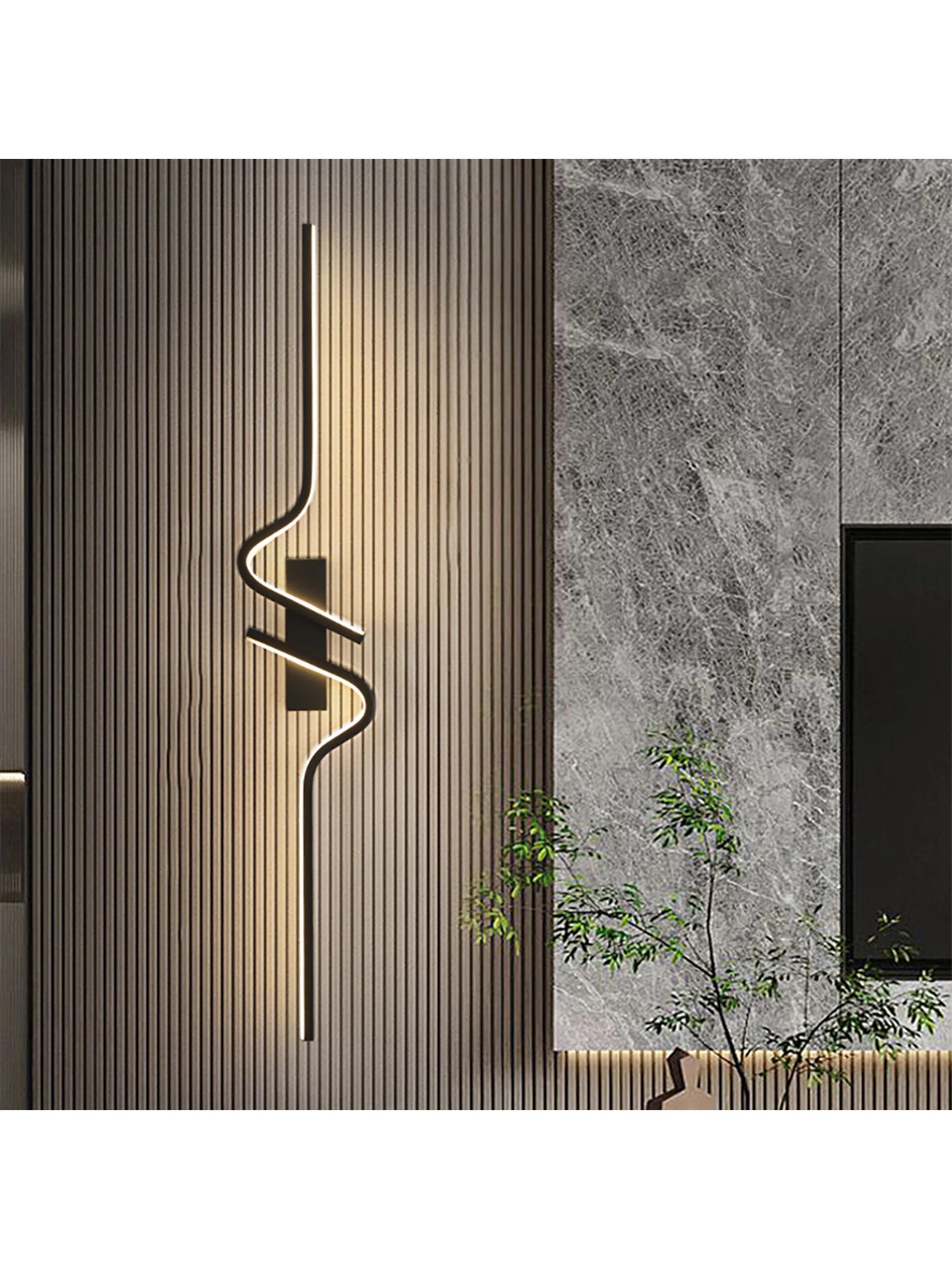 Modern Minimalist Strip Led Wall Light Bedroom Lights For Bedside Wall Sconce Led Light Living Room TV Sofa Background Wall Lamp