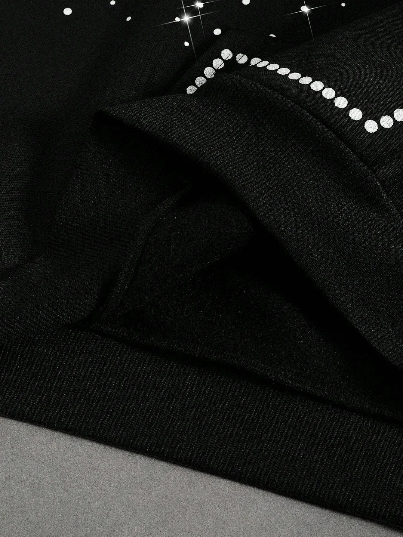 Unisex 2026 Winter Oversized Hoodie Star Embroidery Print Warm Cozy Casual Pullover For Men And Women Fashion