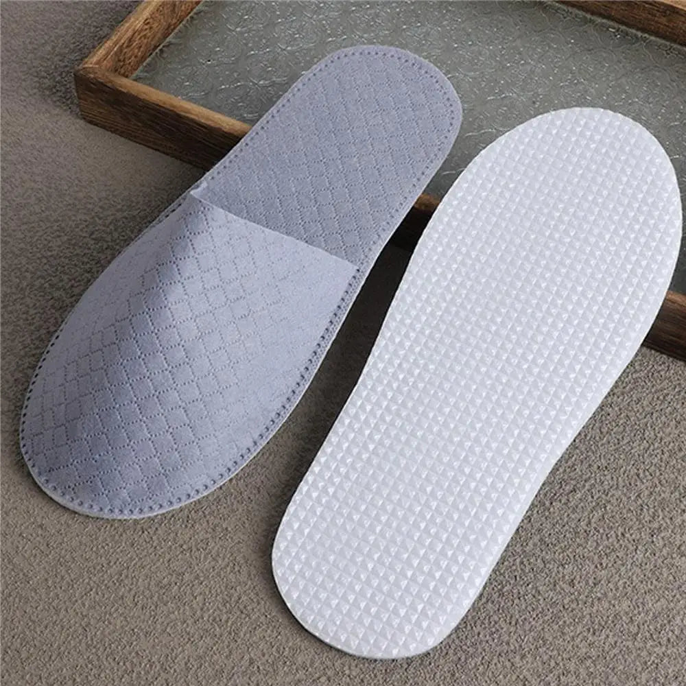 10 Pairs Lot Hotel Slippers Unisex Slipper Non Woven Disposable Slippers Closed Toe Hotel Slippers Hotel Cheap SPA Guest Slides