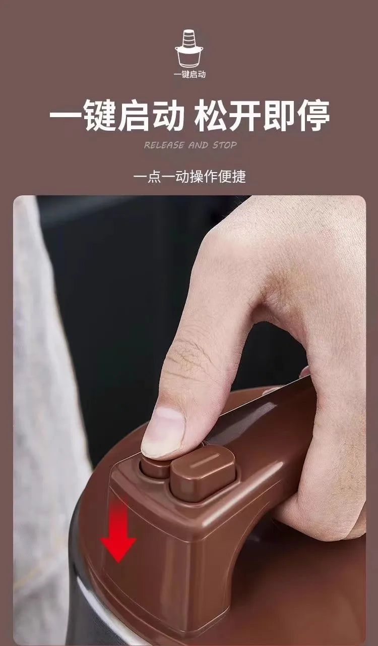 Meat grinder electric multi-function household and commercial large-capacity mixer high-power dumpling meat filling machine