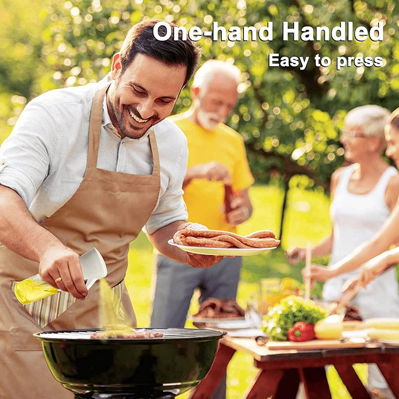 200ml Kitchen Oil Spray Bottle Plastics Olive Acid Sprayer for BBQ Baking Oil Dispenser Nebulizer Accessories BBQ Kitchenware