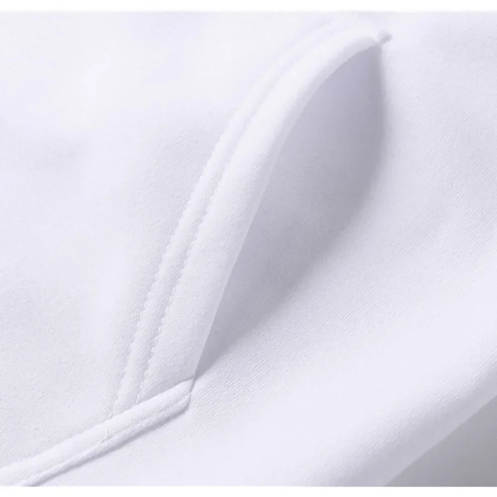 Unisex hoodie high-quality sweater hip-hop fashion casual top trendy spring and autumn solid colorcomfortable new style 2025