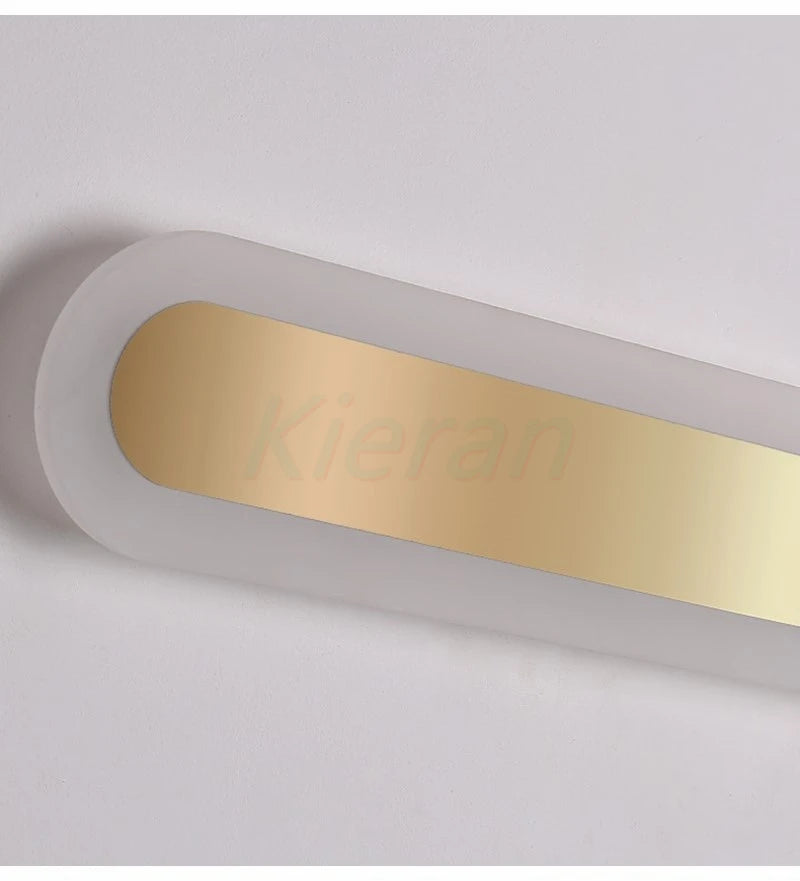 Modern Minimalist Long Strip LED Wall Lamps Bedroom Bedside Wall Lights Stairway  Living Room Background Room Decor Wall Lights