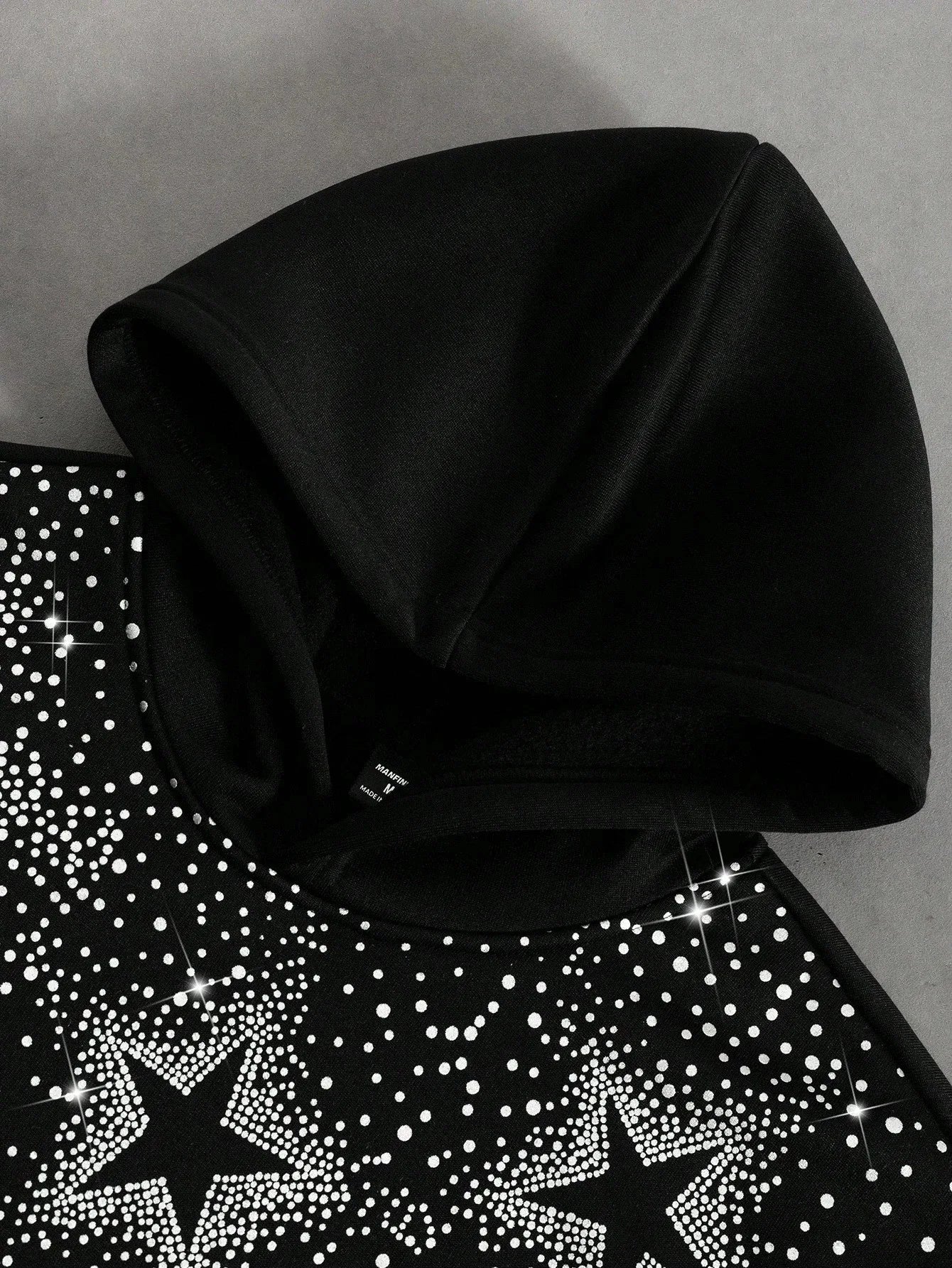 Unisex 2026 Winter Oversized Hoodie Star Embroidery Print Warm Cozy Casual Pullover For Men And Women Fashion