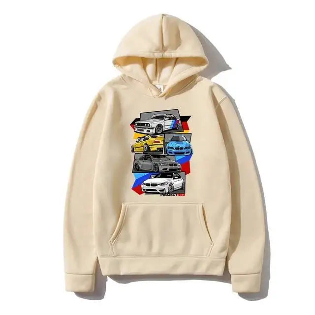 Classic Hoodies Fashion Men R Sweatshirt CarGraphic Initial D Hoodie Unisex Hip Hop Pullover Graphic Hoody