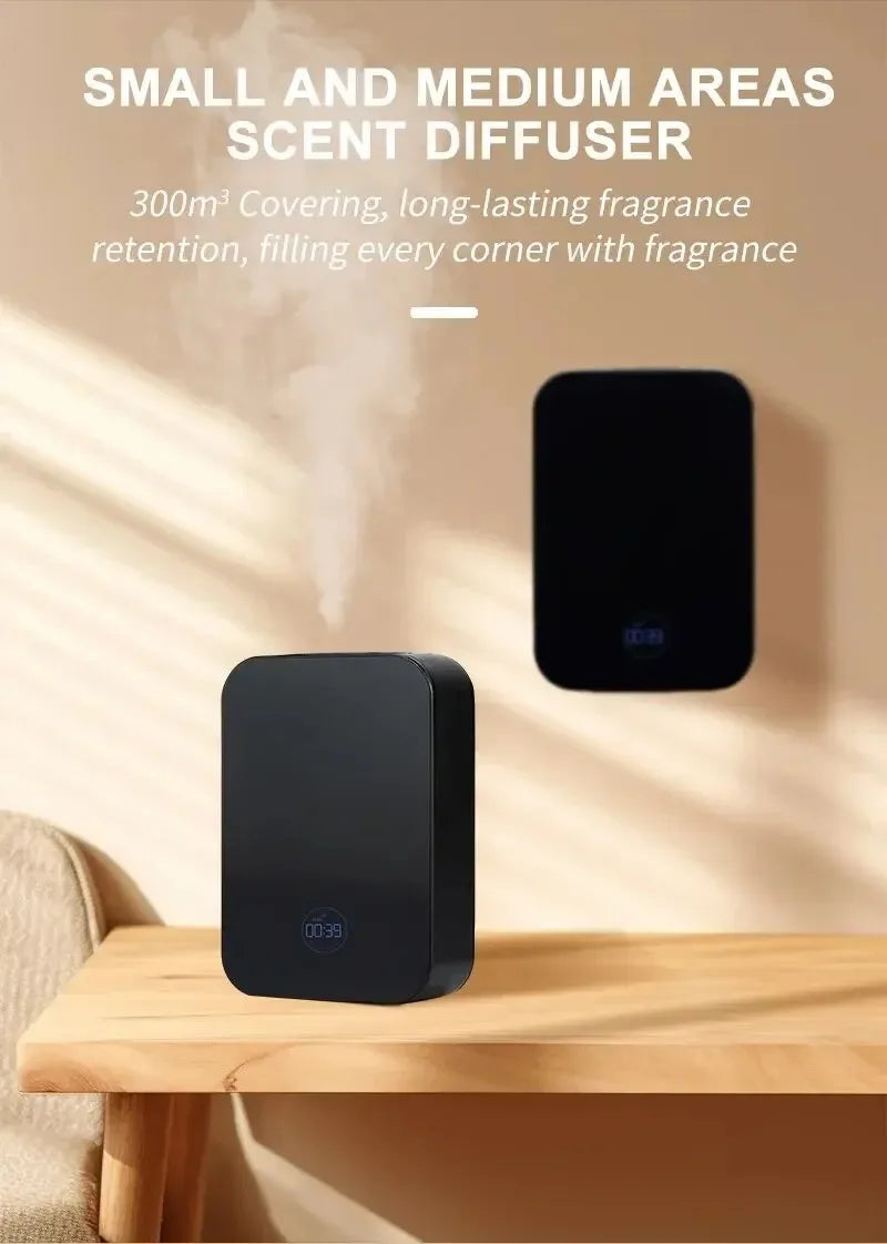 Intelligent Aromatherapy Diffuser for Large Room Fragrance Diffusers Wall Mounted Aroma Diffuser Machine Electric Smell for Home