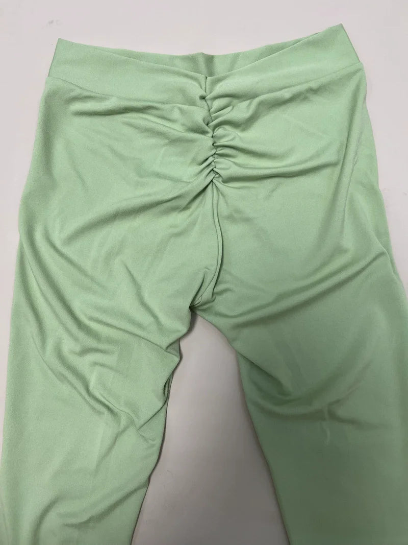 Yoga Leggings Back V Butt Sexy Leggings Women Yoga Pants Fitness Workout Gym Running Legging High Waist Active Wear Tights Pants