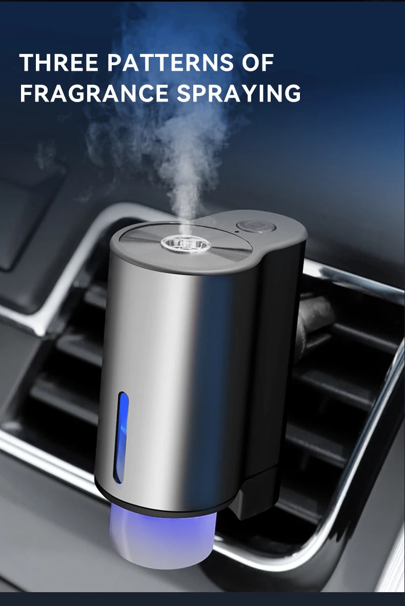 Humidifier Essential Oil Diffuser Smart Car Air Aromatherapy Diffuser, Fragrance Car Air fresheners with Three Adjustable