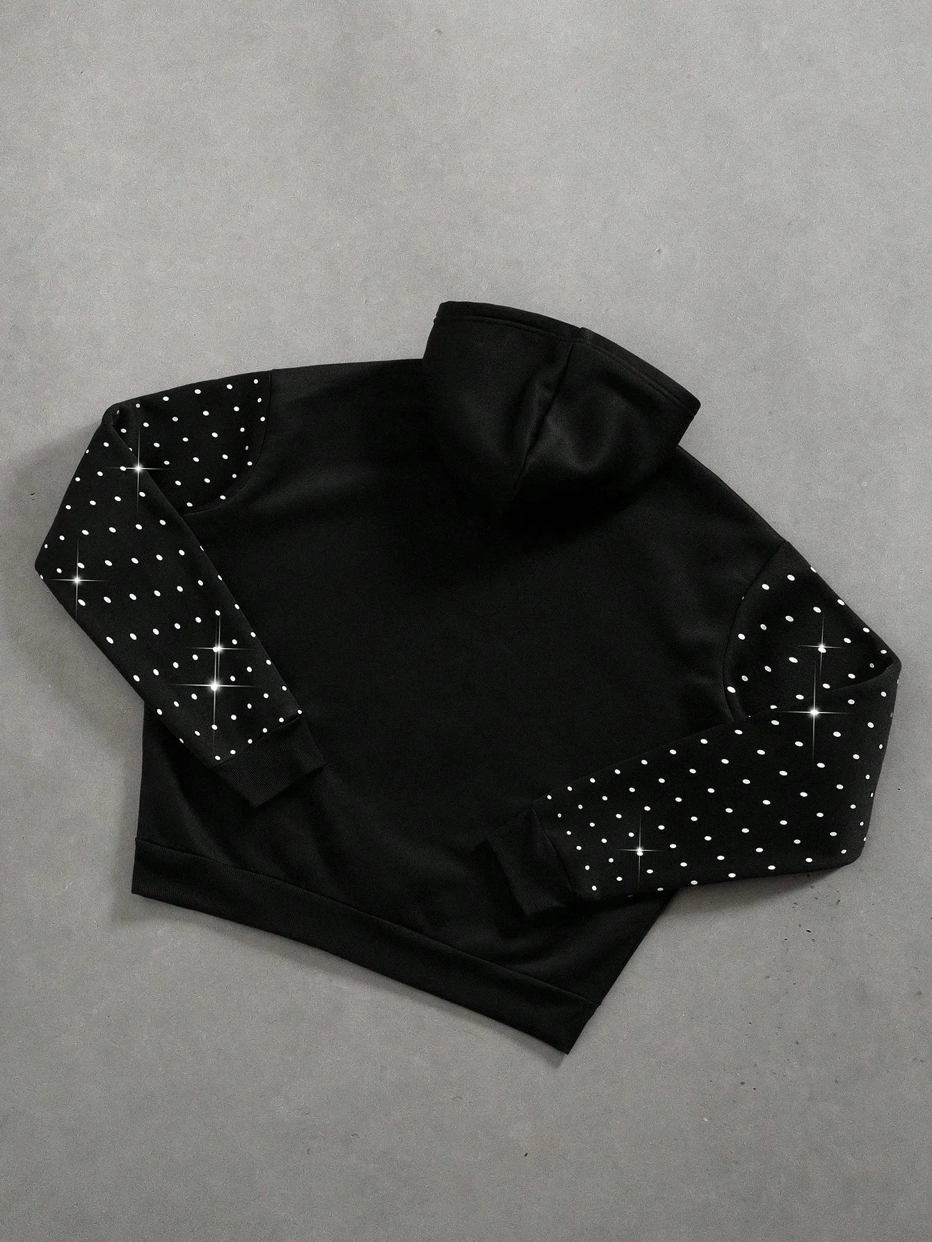 Unisex 2026 Winter Oversized Hoodie Star Embroidery Print Warm Cozy Casual Pullover For Men And Women Fashion