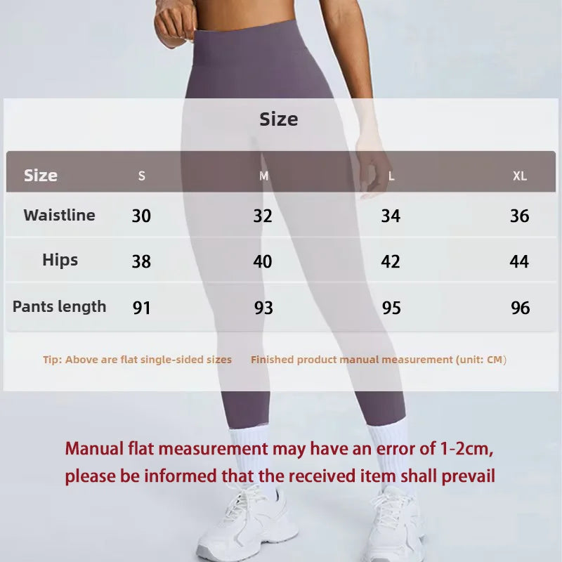 Women's High Waist Yoga Leggings Seamless High Stretchy Butt Lifting Breathable Sports Pants for Women Gym Leggings