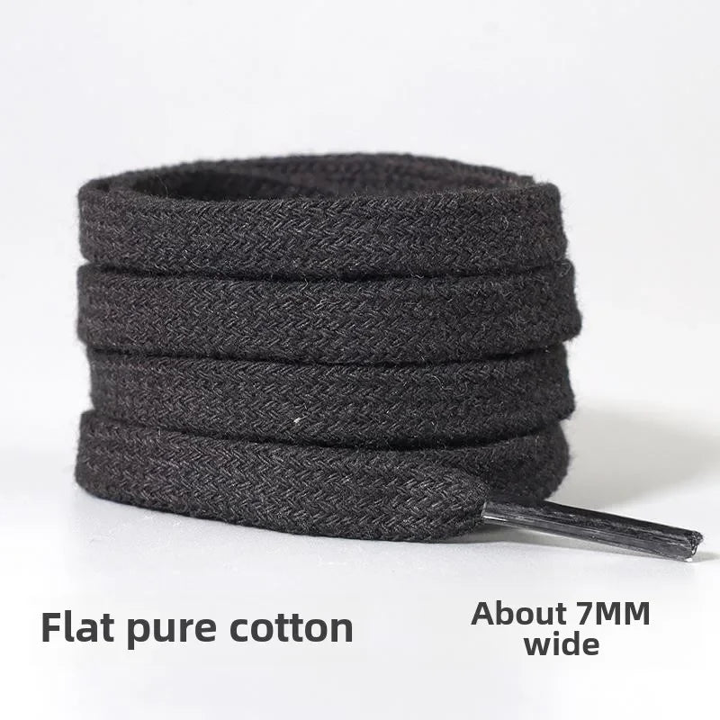 Black Shoelace Men's and Women's Flat round Leather Shoes  Boots Sports Basketball Board Shoes Shoelace Extra Long 60-180cm