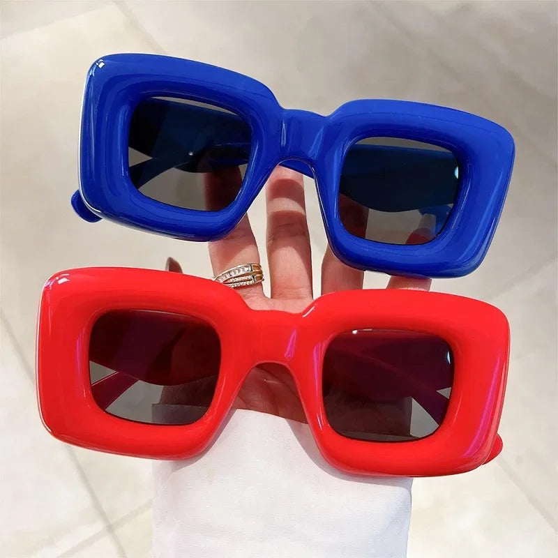 New Oversized Frame Sunglasses Women Fashion Funny Personality Sun Glasses Outdoor Street Photo Eyewear UV400 Oculos De Sol