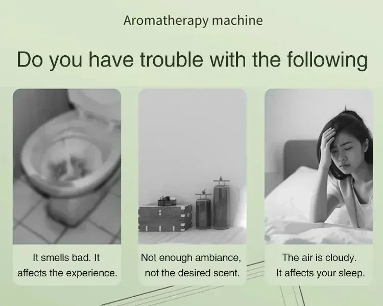 Diffuser Aromatherapy Machine with Display,Wireless Wall Hanging Portable Automatic Fragrance Spray Bathroom DeodorizationPurify