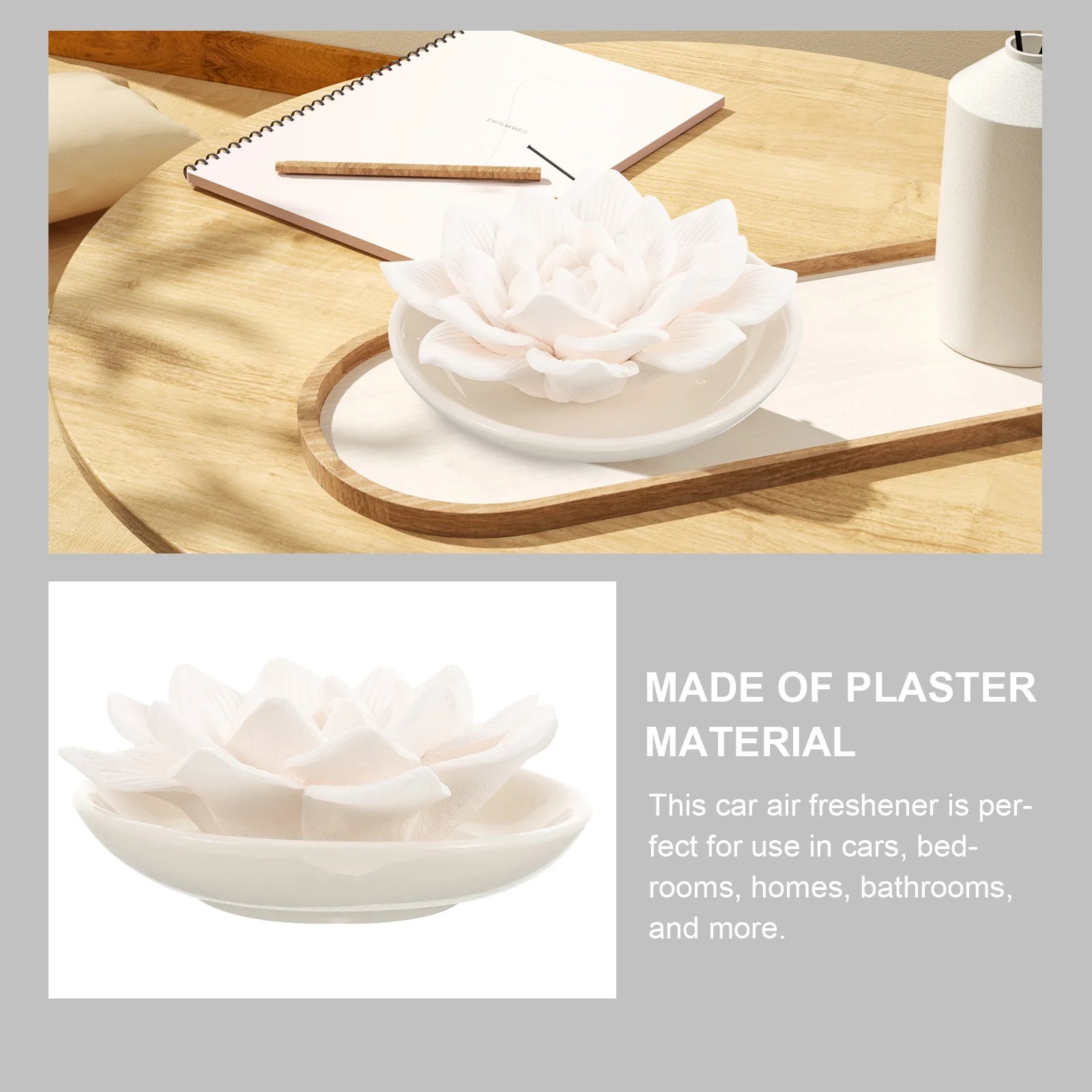 Stone Diffuser Essential Oil Passive Flower Diffuser Aromatherapy Diffuser passive Diffuser Essential Oil Supplies diffusers