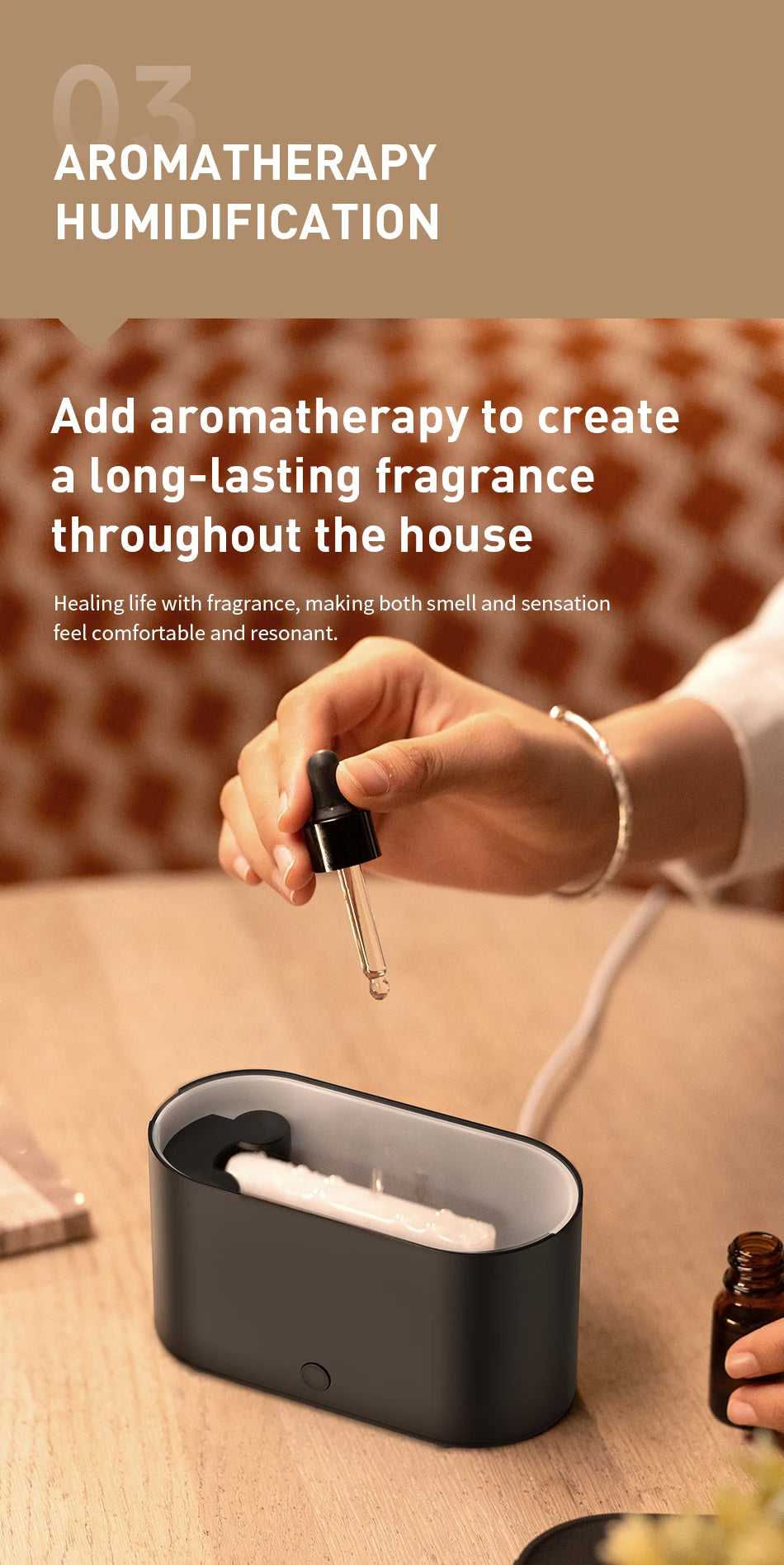 160ml Flame Diffuser Humidifier 7 Colors Light Changing Essential Oil Diffusers Aromatherapy Diffusers for Home Office Bedroom