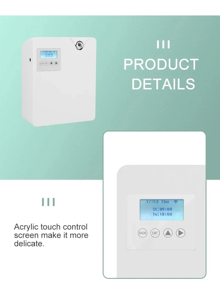 Aromatherapy Diffusers 300ml WIFI Control Essential Oil Diffuser Timer Function Air Freshener Smell Distributor For Home Hotel