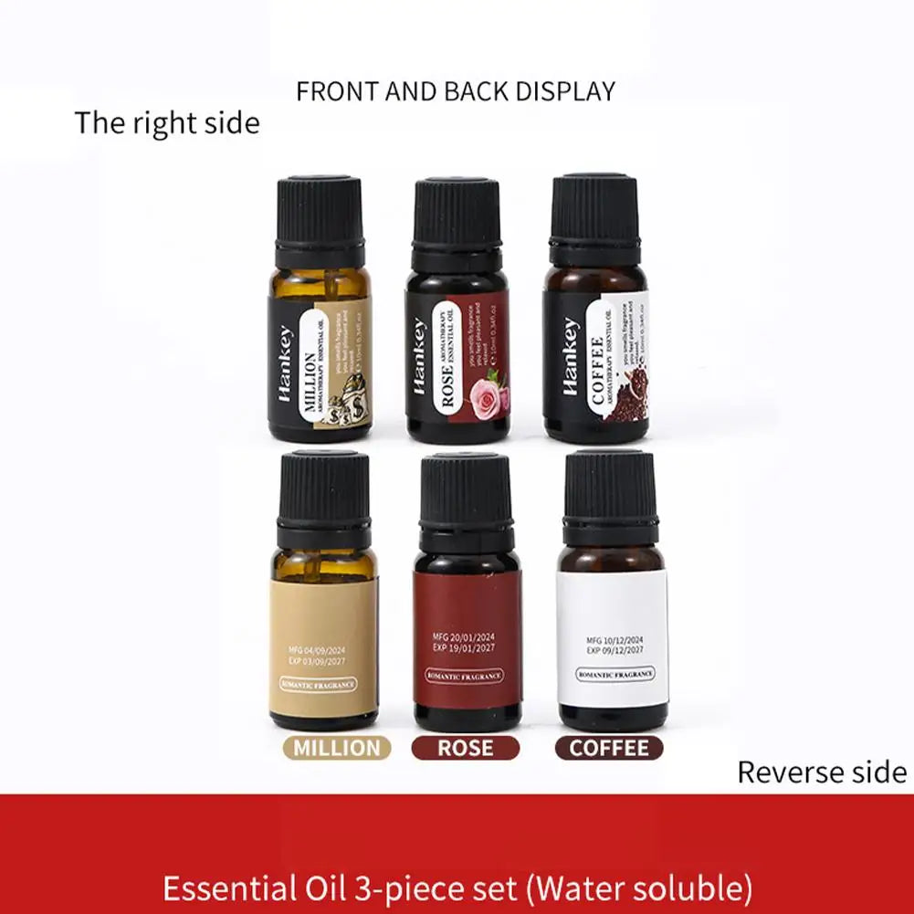 Aromatherapy Essential Oil Set Diffuser Essential Oil Car Air Freshener Scent Perfume Natural Plant Lavender Aroma Diffuser DIY