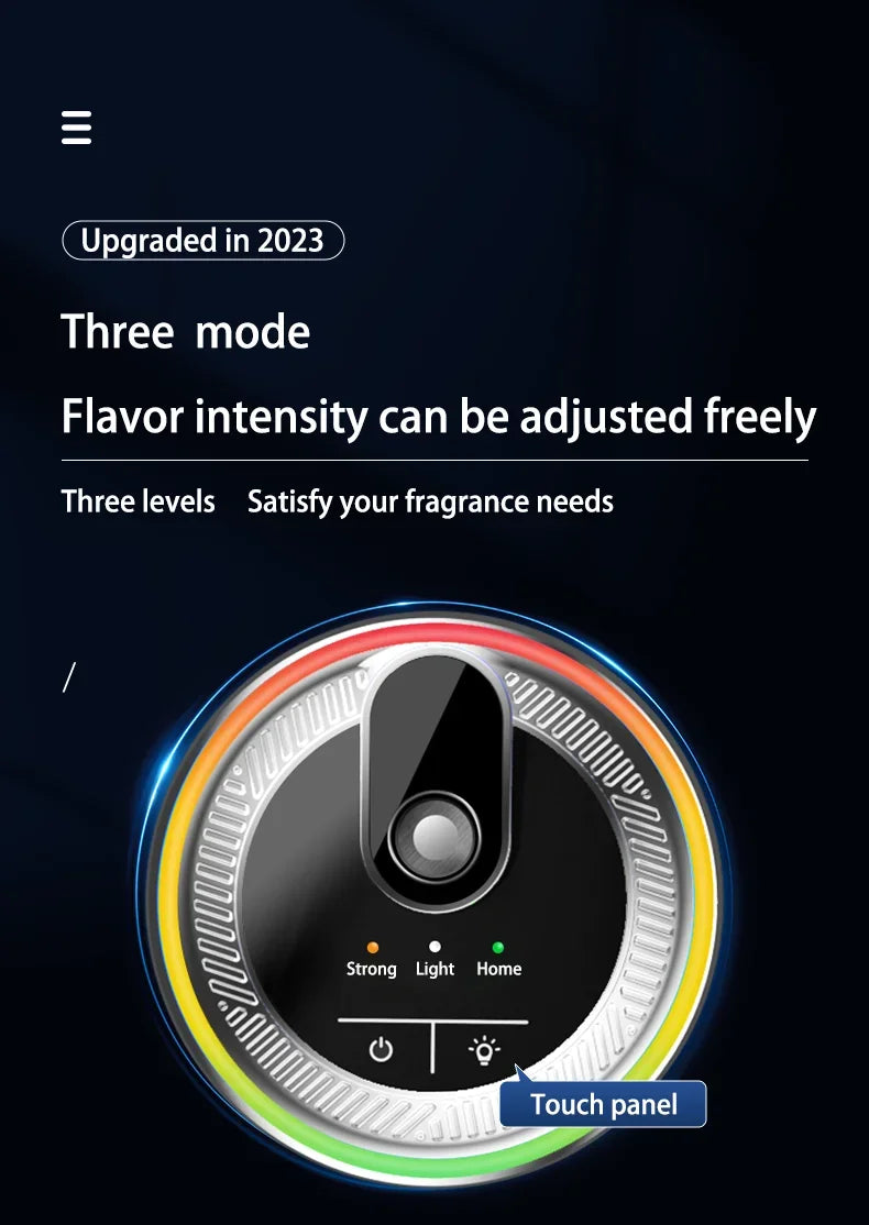 Car Diffusers For Essential Oils Aromatherapy Diffuser 50ML Fragrance Diffuser Waterless Auto Off Scent Machine For Room Car