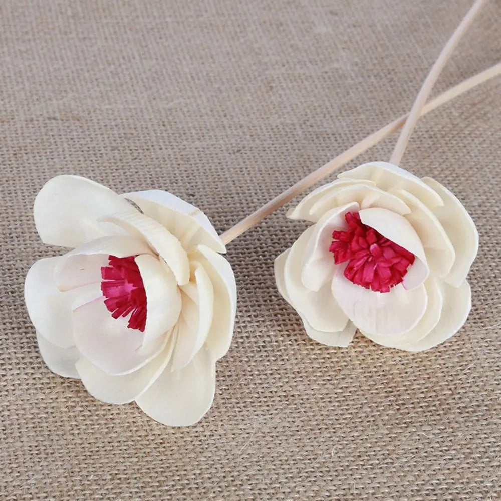 Diffuser Aroma Oil Air Freshener Bathroom  Artificial Flower Aromatherapy Rattan  Diffuser Aromatherapy Flower