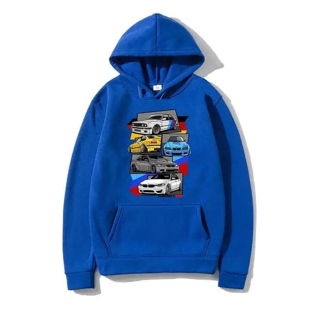 Classic Hoodies Fashion Men R Sweatshirt CarGraphic Initial D Hoodie Unisex Hip Hop Pullover Graphic Hoody