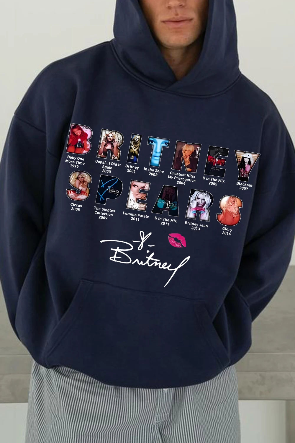Britney Spears Unisex Hoodie Men Women Oversized Street Y2k Thick Warm Soft Sweatshirt Hip Hop High Quality Male Female Pullover