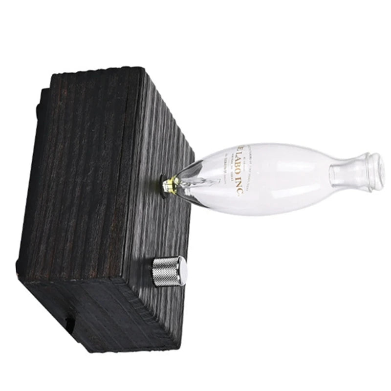 Waterless Pure Essential Oil Diffuser Nebulizer Aromatherapy Diffuser Electric Wooden Glass Aroma Essential Diffusers-A86Z