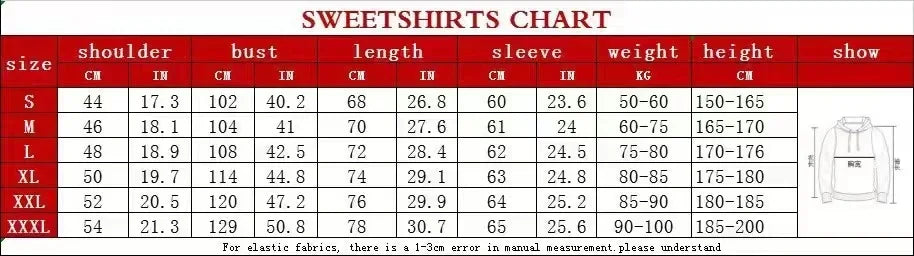 Men's Gym Fitness Hoodie Autumn Long Sleeve Hooded Pullover Printed Sweatshirt Plus Size Winter Apparel Sportswear Top