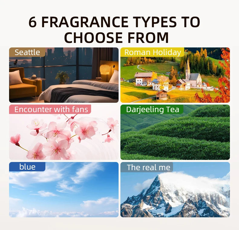 Aromatherapy Diffuser Bathroom Smart Wall Mounted Aroma Diffuser home office bedroom USB Desktop Humidifier aromatherapy machine