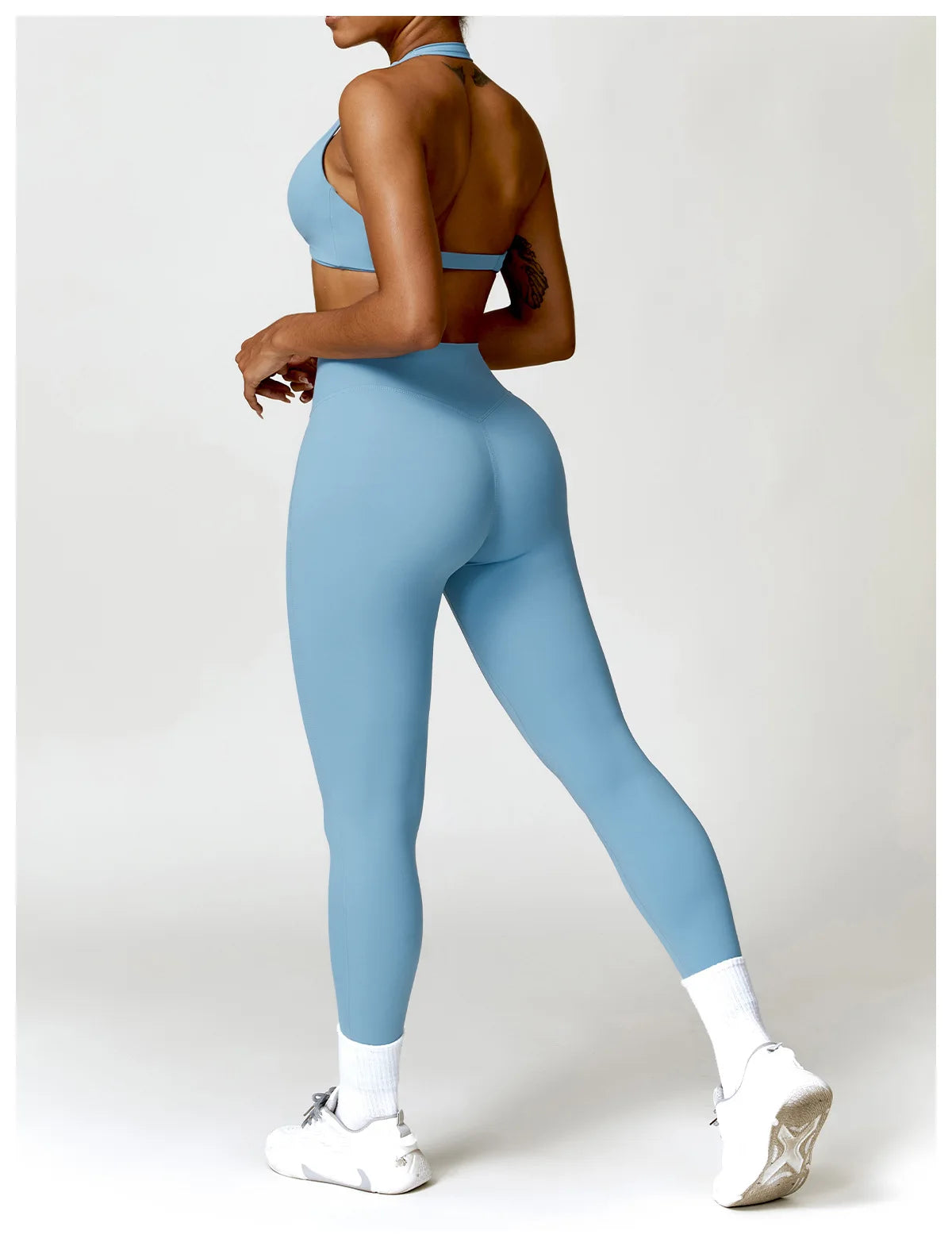 Women Seamless Yoga Set 2PCS Gym Workout Clothes for Female Push Up Bra High Waist Leggings Sexy Fitness Sportswear Sports Suits