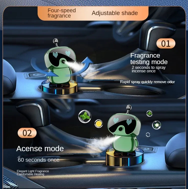 Auto Spray Aromatherapy Smart Multifunction Car Humidifier Diffuser Car Aromatherapy for Remove Odors Fragrance Machine for Home