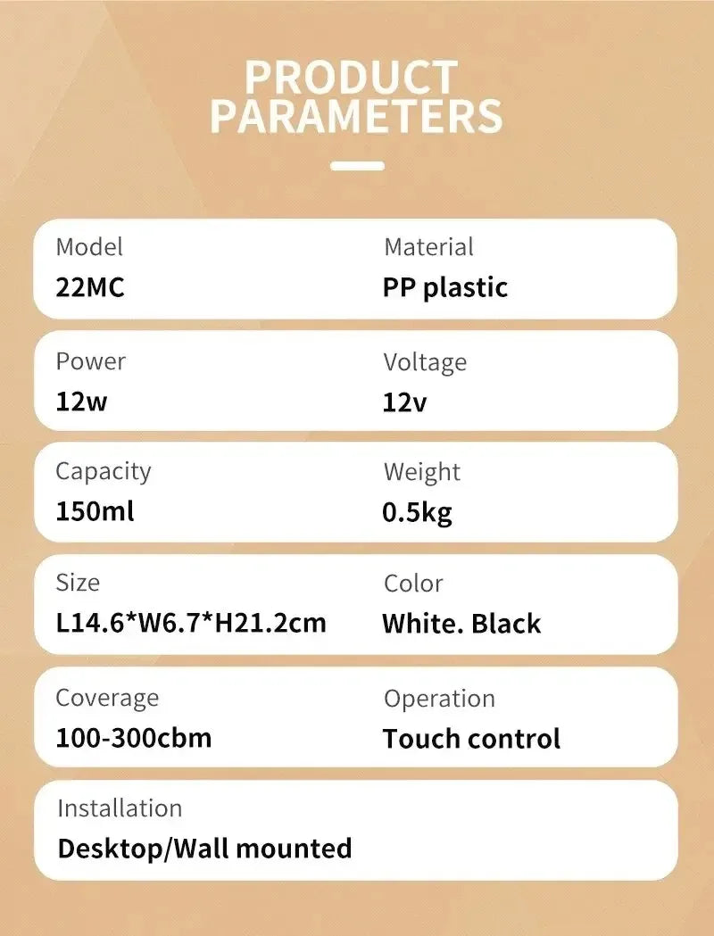 Intelligent Aromatherapy Diffuser for Large Room Fragrance Diffusers Wall Mounted Aroma Diffuser Machine Electric Smell for Home