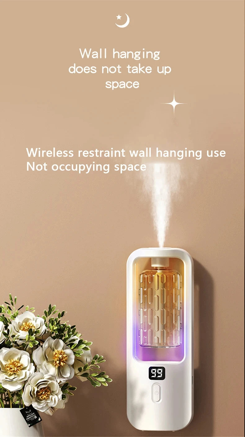Aroma Diffuser Humidifier 5 GearFragrance Essential Oil Aromatherapy Machine Air Freshener Hotel Bedroom Toilet Deodorization