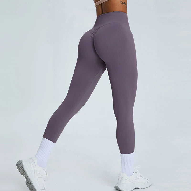 Women's High Waist Yoga Leggings Seamless High Stretchy Butt Lifting Breathable Sports Pants for Women Gym Leggings