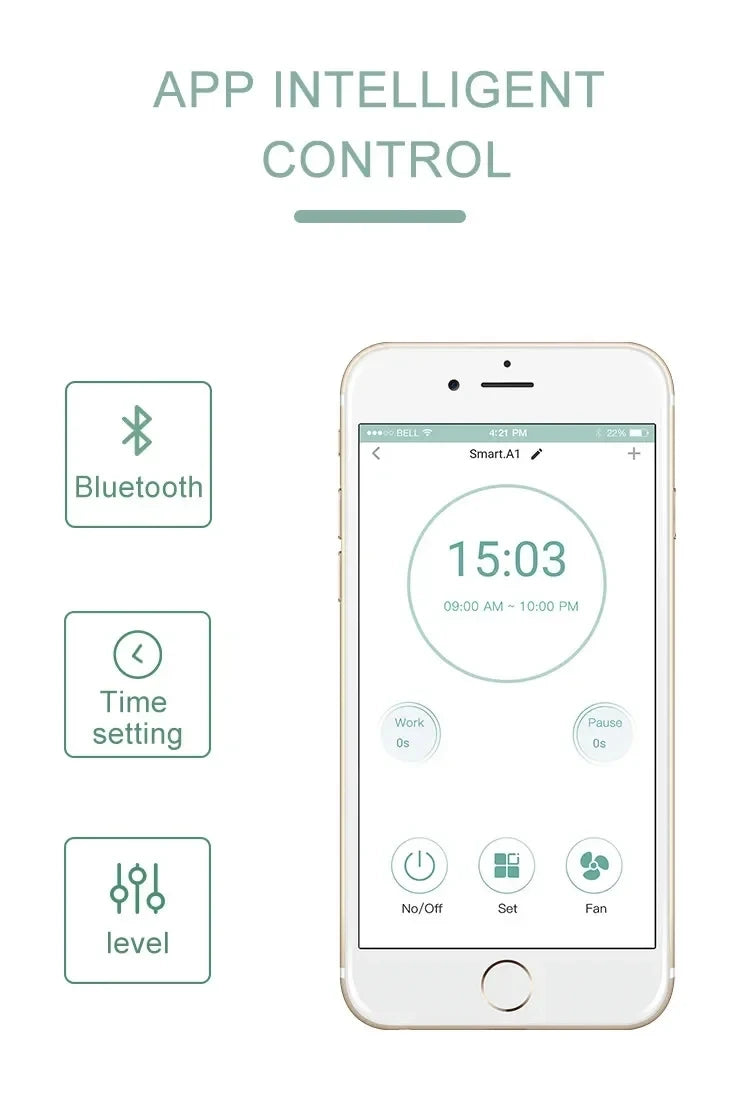 Aromatherapy Diffusers 300ml WIFI Control Essential Oil Diffuser Timer Function Air Freshener Smell Distributor For Home Hotel