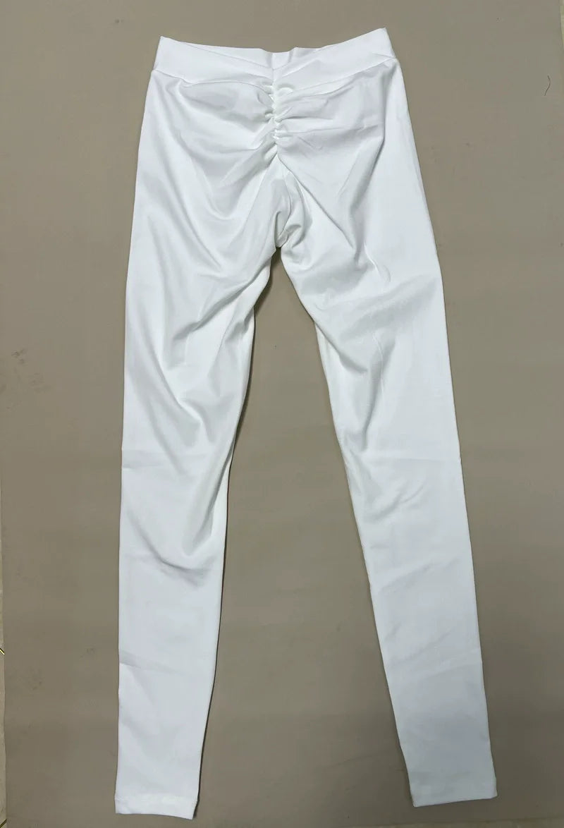 Yoga Leggings Back V Butt Sexy Leggings Women Yoga Pants Fitness Workout Gym Running Legging High Waist Active Wear Tights Pants