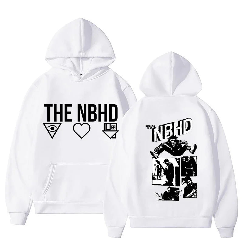 The Neighborhood Hoodie Unisex Autumn Winter Pullovers Women Men Sweatshirts Long Sleeve with Hooded Pullovers Casual Streetwear