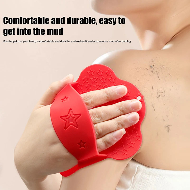 Rubber Rubbing Towel Gloves Brushes Exfoliating Dead Skin Deep Cleaning Body Scrub Brush Rubbing Back Bath Shower Remove Dirt